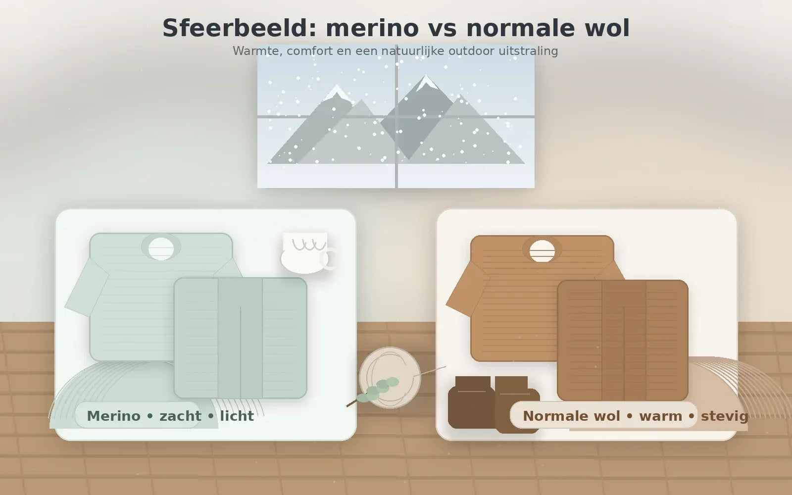 Merino wol ondergoed: wat zijn de voor- en nadelen
