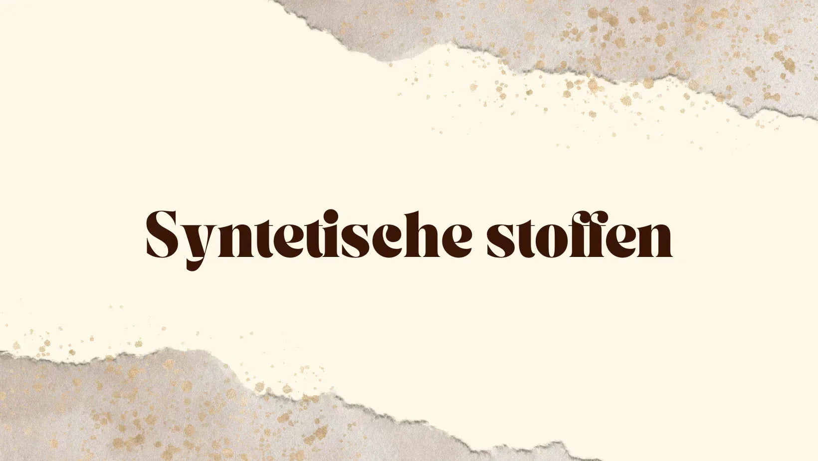 Syntetische stoffen