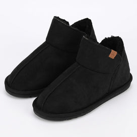 Apollo dames home boots suède look - Hoge pantoffels