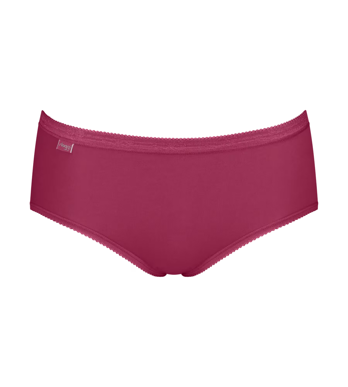Sloggi 4-pack dames Basic Midi slips - Bordeaux combi