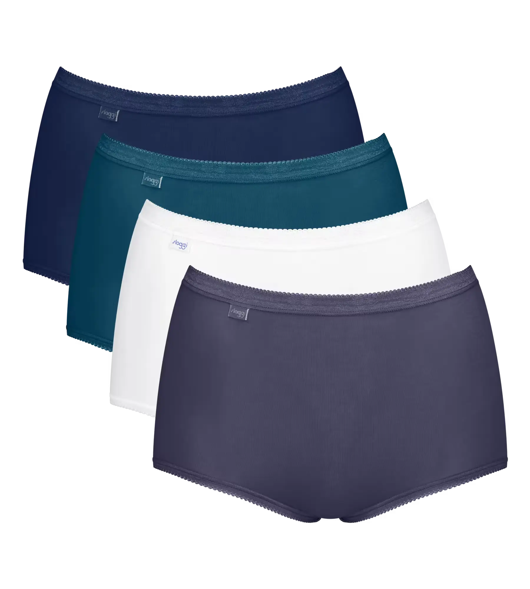 Sloggi 4-pack dames Basic Maxi slips - Color