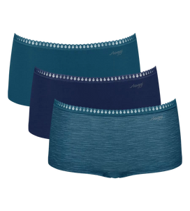 Sloggi 3-pack Crush Go dames boxershorts