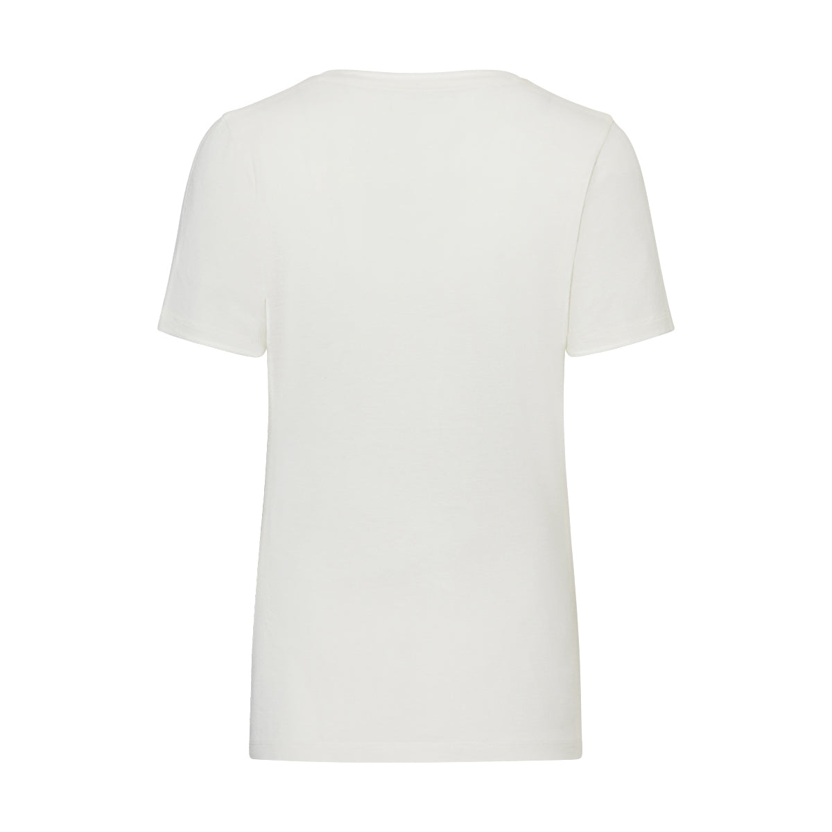 Wit | packshot | Packshot achterkant, wit – Ten Cate dames thermoshirt korte mouw - Stay Warm