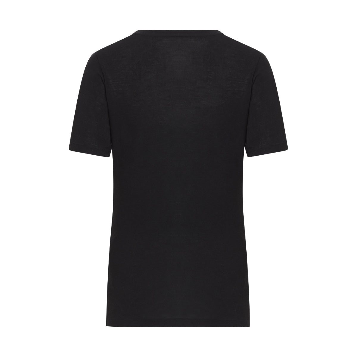 Zwart | packshot | Packshot achterkant, zwart – Ten Cate dames thermoshirt korte mouw - Stay Warm