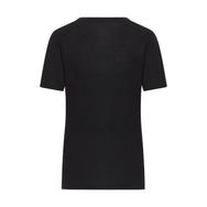 Zwart | packshot | Packshot achterkant, zwart – Ten Cate dames thermoshirt korte mouw - Stay Warm