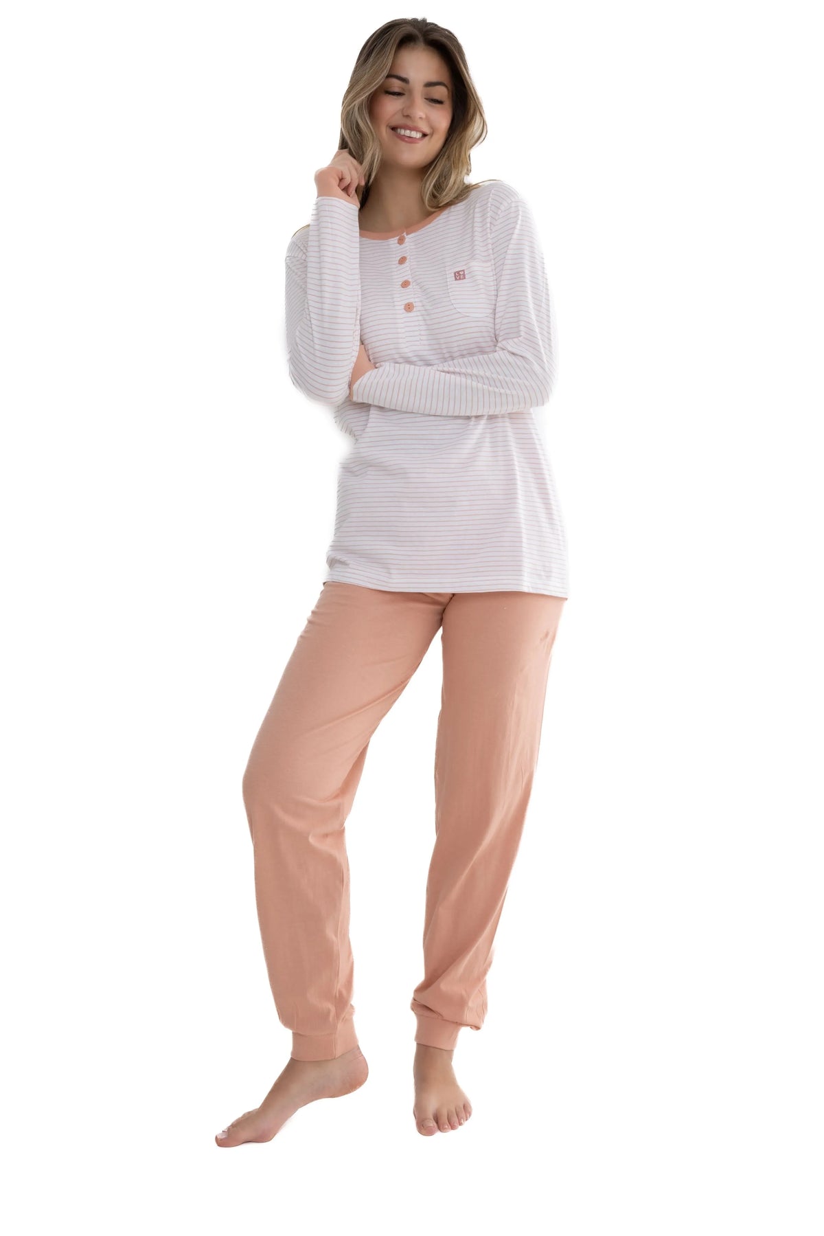 Cocodream dames pyjama velours "Love"