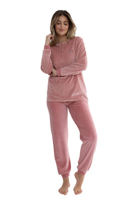 Cocodream micro velours dames pyjama - Star