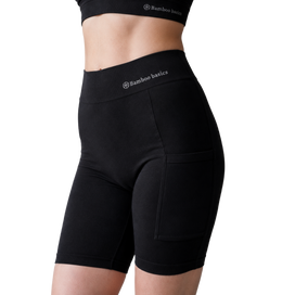 Bamboo Basics bamboe biker short met telefoonzakje - Ashley