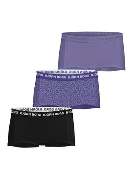 Björn Borg 3-Pack meisjes boxershorts - Cotton stretch