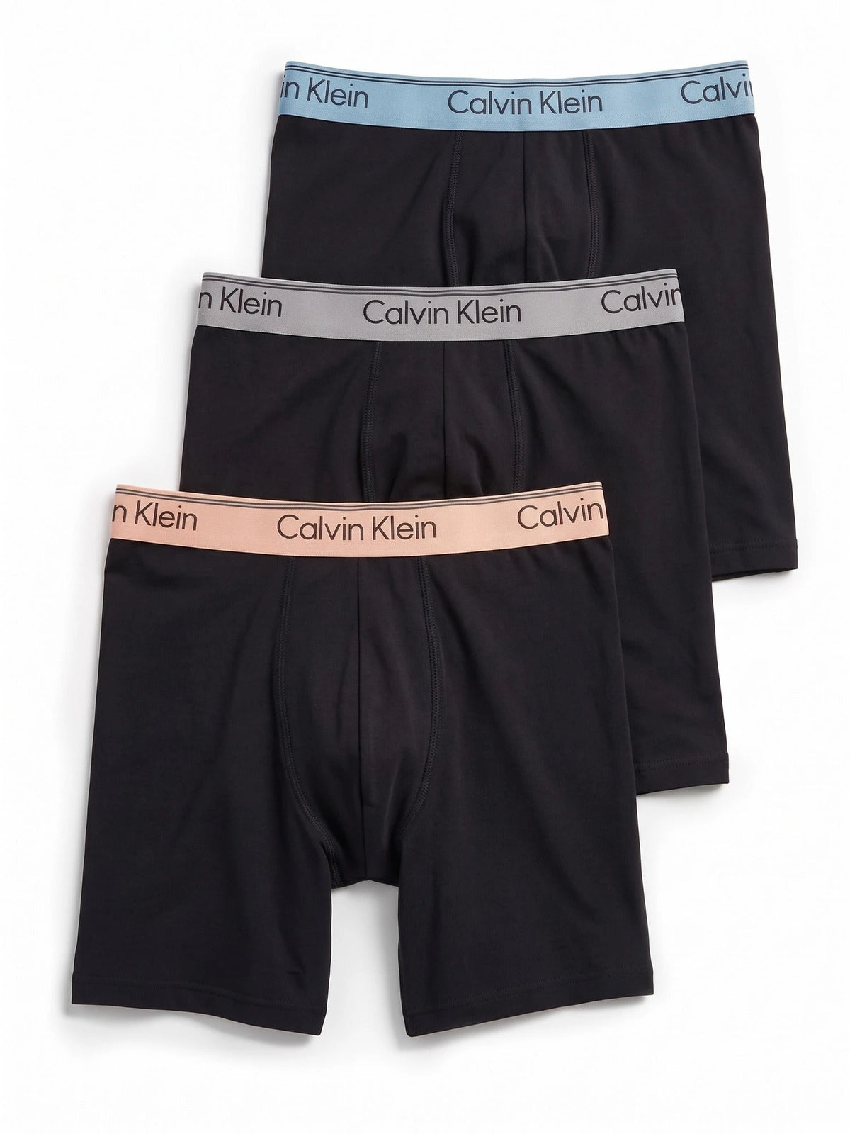 Calvin Klein 3-Pack Boxer Briefs heren extra lange pijpjes - Microfiber stretch