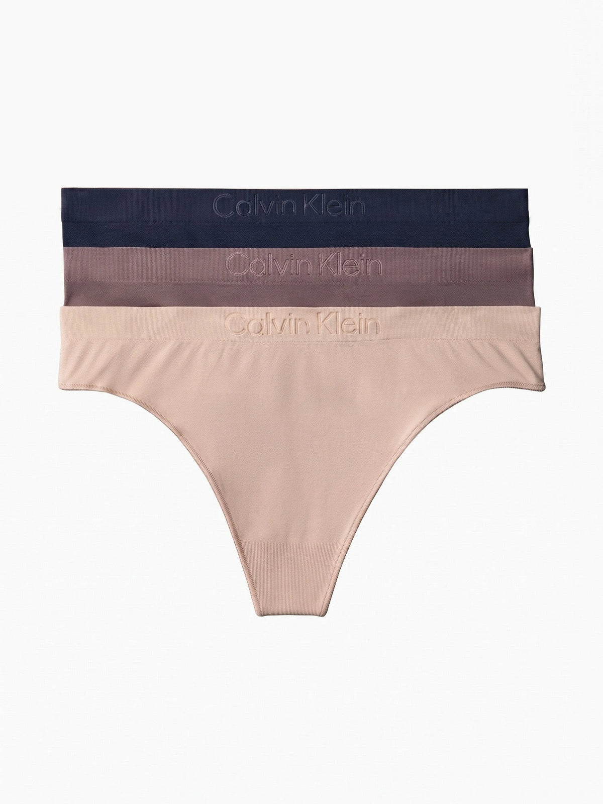Calvin Klein 3-pack dames strings seamless - Bonded flex