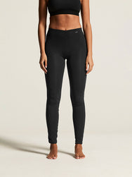 Zwart | voor | Vooraanzicht op model, zwart – Craft thermobroek dames - Thermal Baselayer