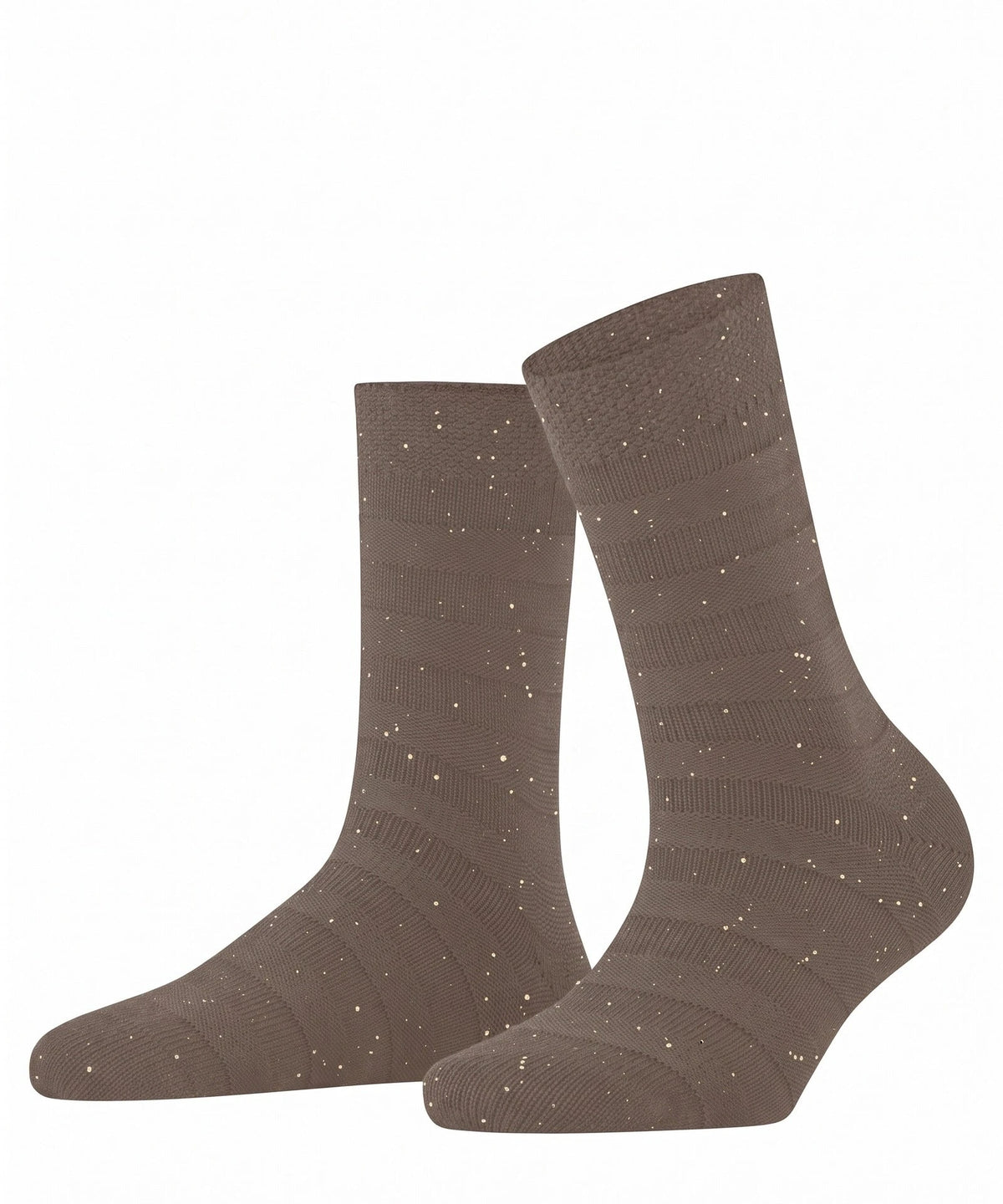 Bruin | voor | Vooraanzicht, bruin – FALKE Soft Merino wollen dames sokken - Special