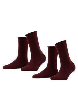 FALKE 2-paar Happy dames sokken - Katoen