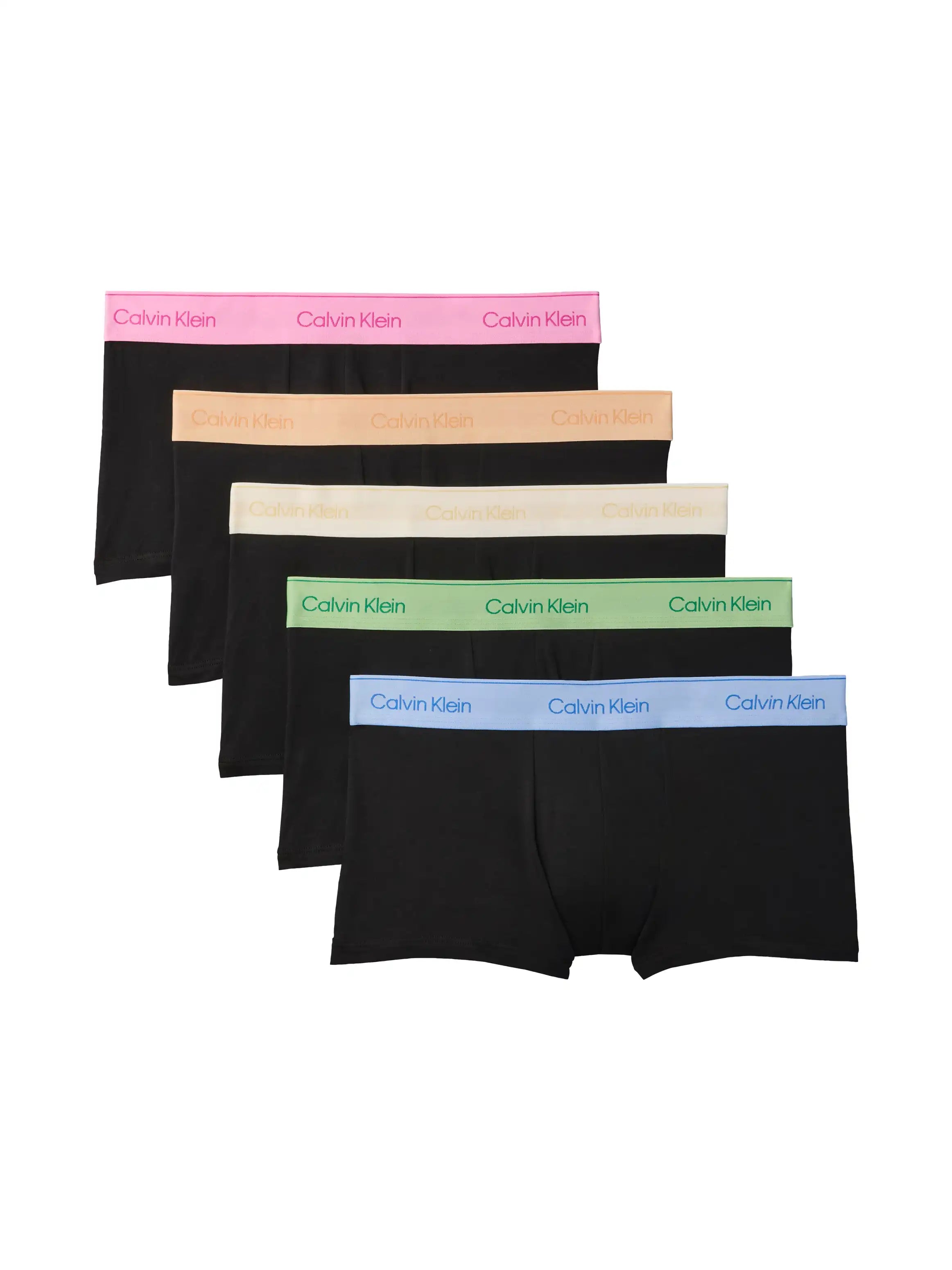 Calvin Klein 5-Pack Low Rise Trunks - Boxershorts - Pride Cotton