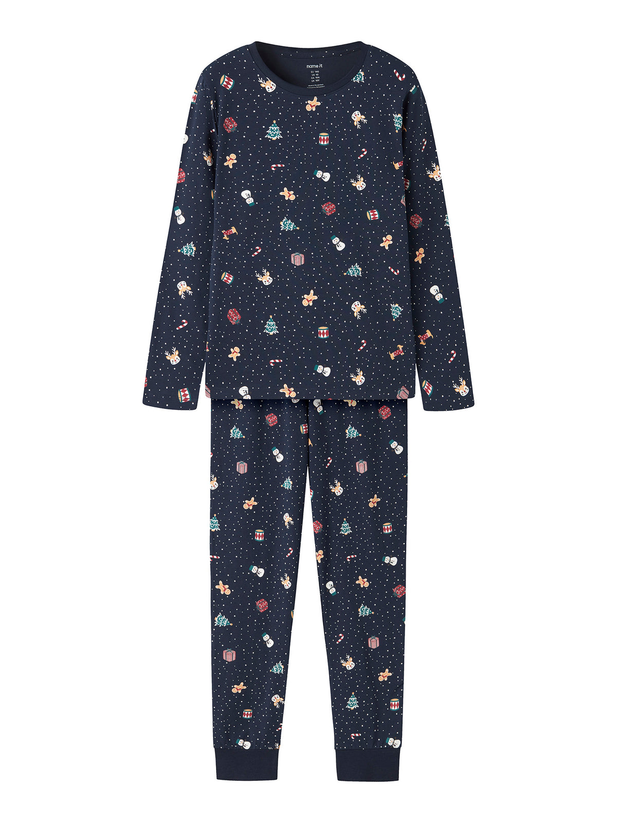 Name it kinder pyjama - Christmas - katoen