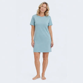 Bamboo Basics bamboe dames nachthemd korte mouw - Nora