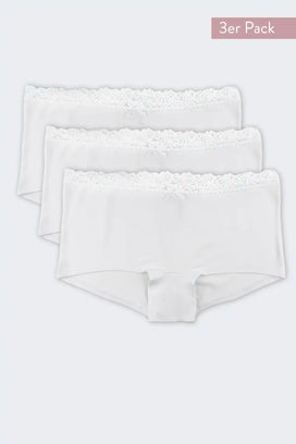 Nina von C 3-pack dames Panty Slip - Kant
