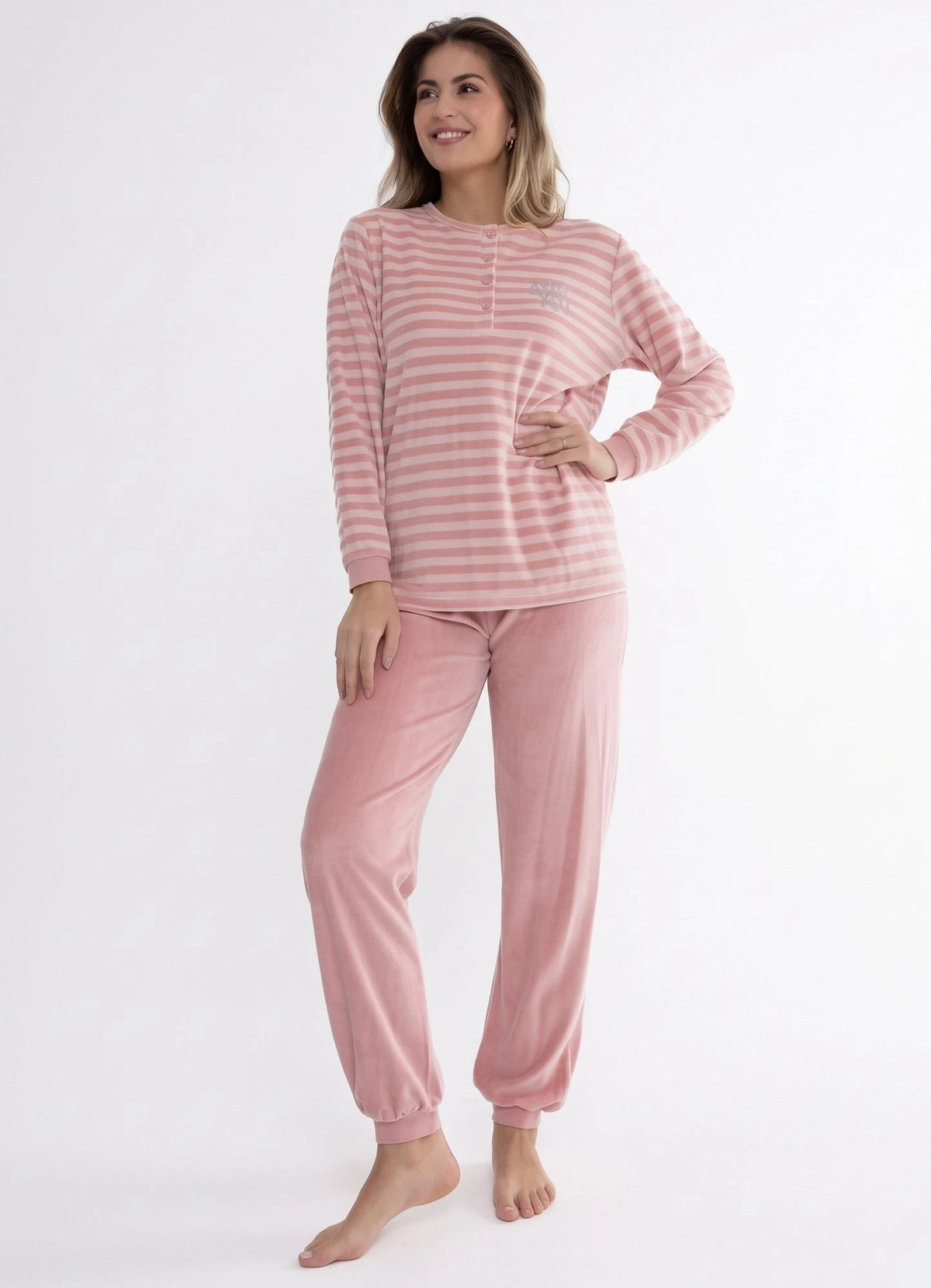 Cocodream dames pyjama velours - "Just be You"