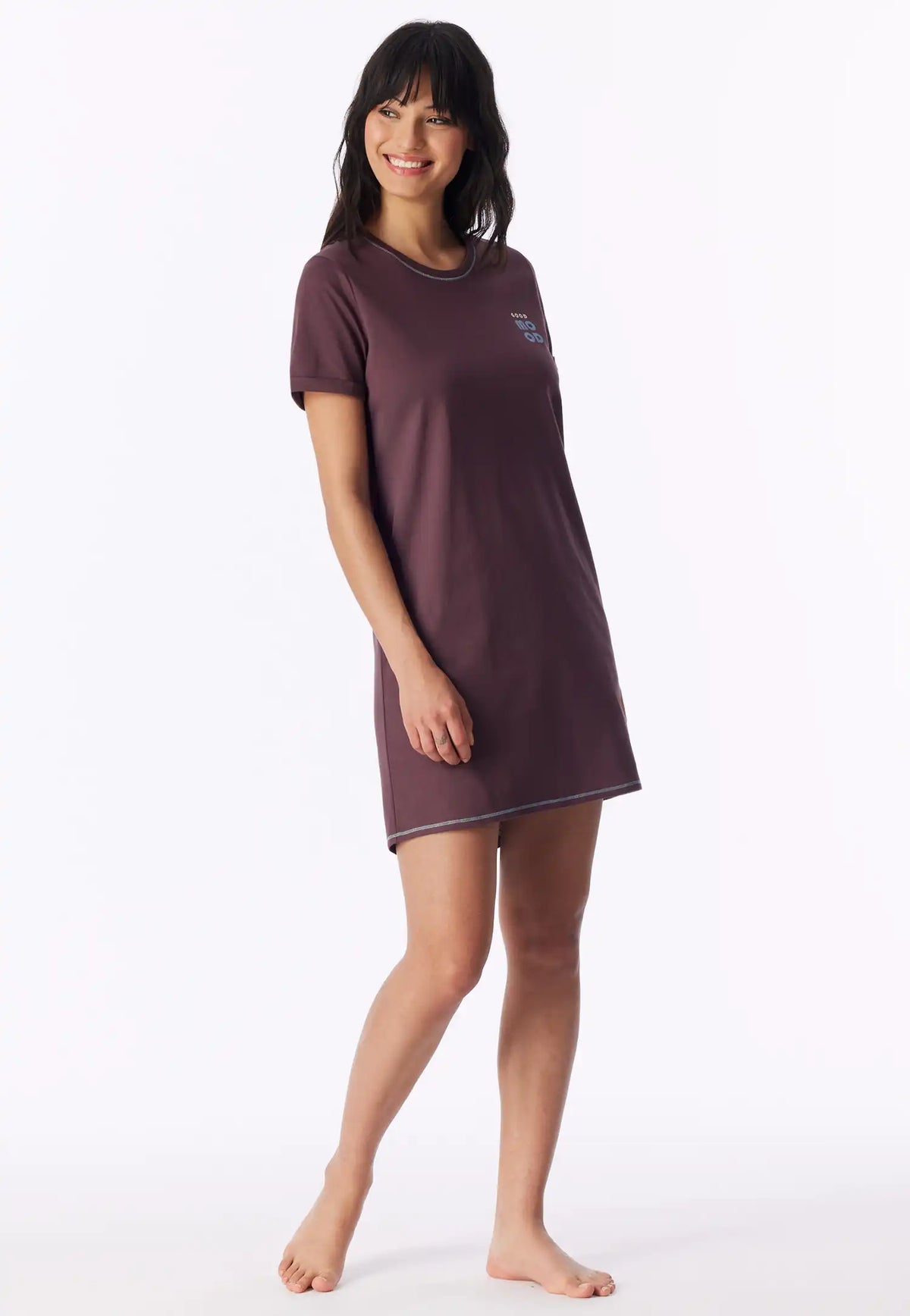 Schiesser Dames Nachthemd korte mouw - Casual Essentials