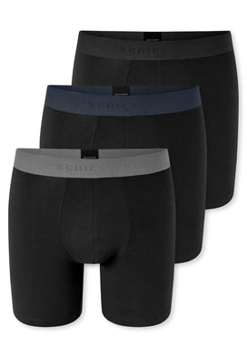 Schiesser 3-pack heren longshorts 95/5 - Biologisch katoen