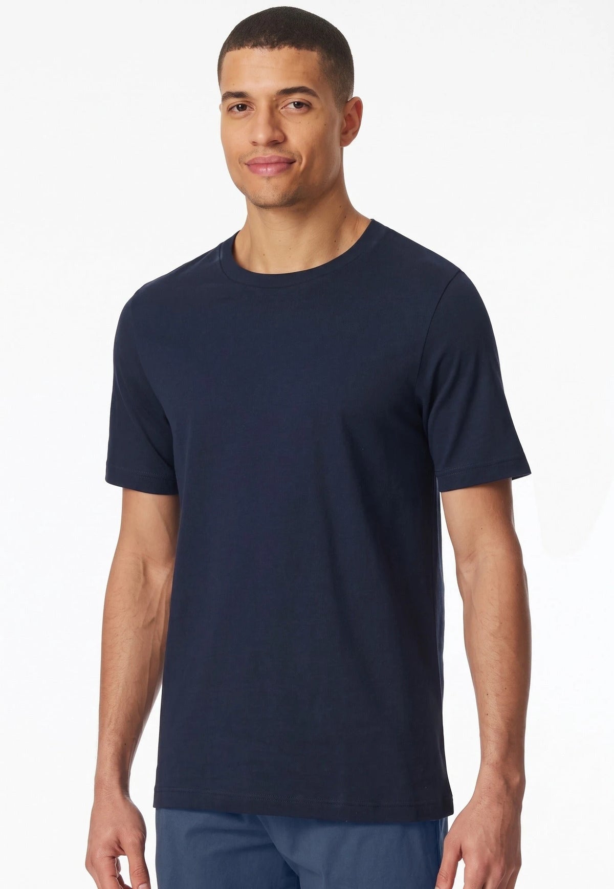 Schiesser heren pyjama shirt korte mouw