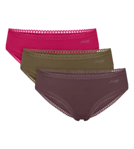 Sloggi 3-pack Crush Go dames hipsters