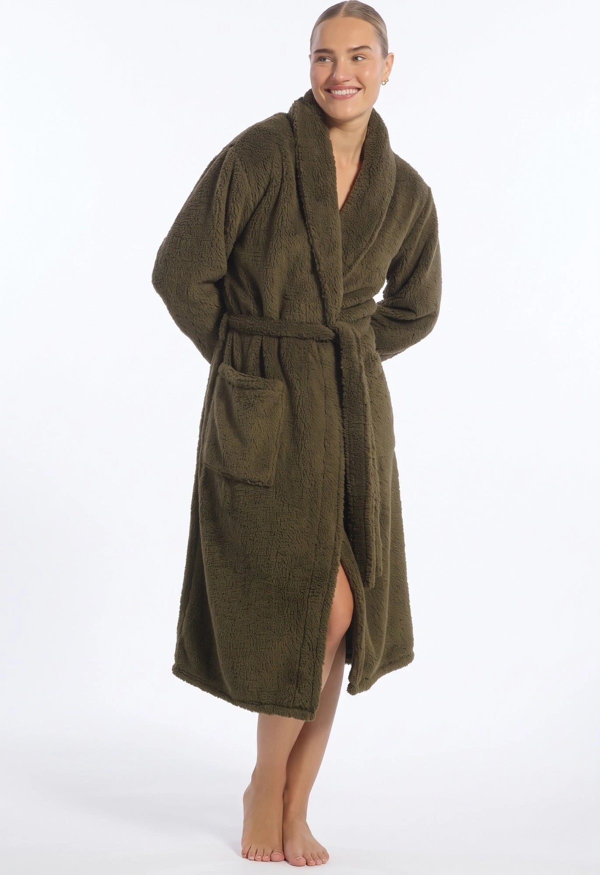 Ten Cate dames badjas Fleece