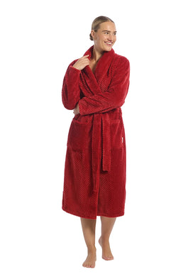 Ten Cate dames badjas Fleece