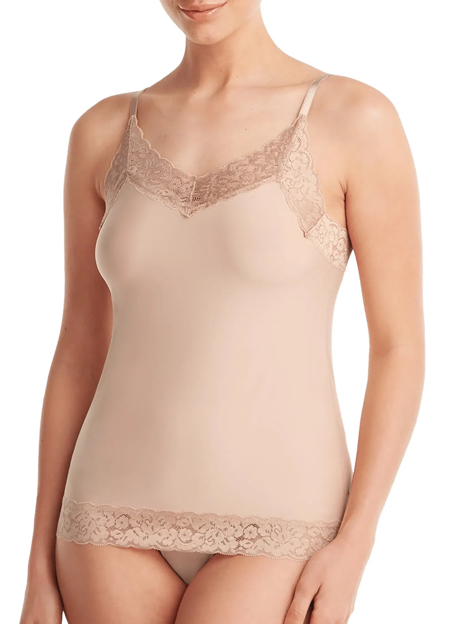 Ten Cate Secrets dames hemd kant - Spaghetti bandjes