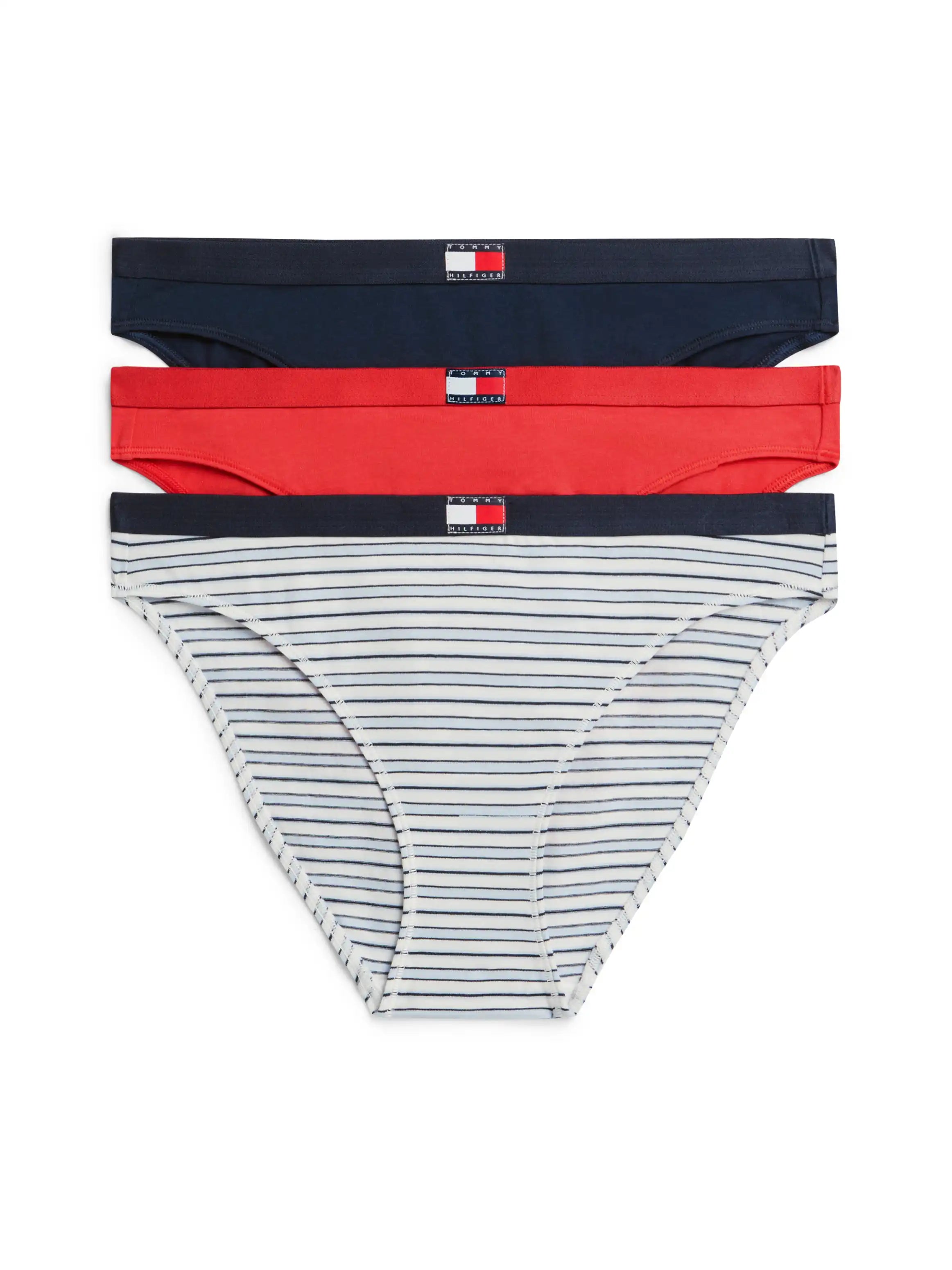Tommy Hilfiger 3-Pack Dames Bikini Slips - Low rise