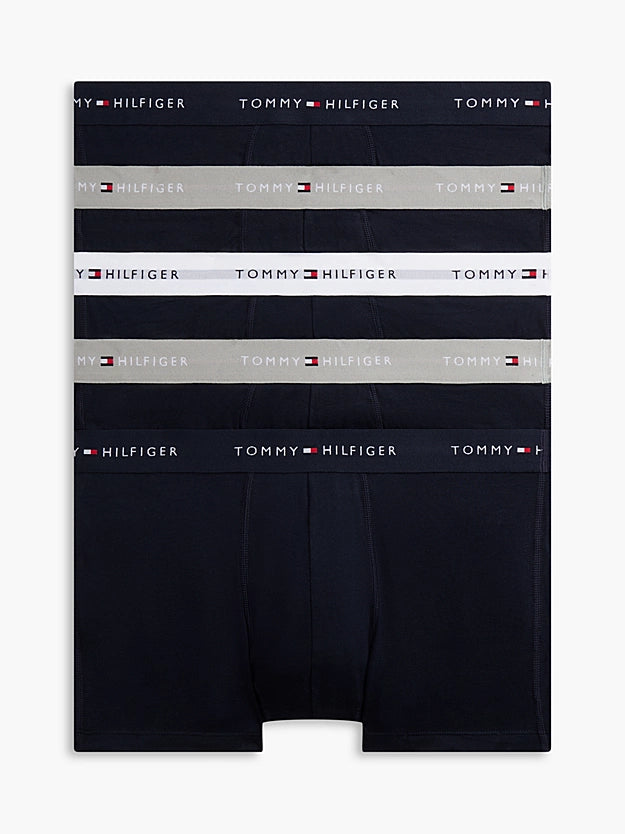 Zwart Multi | pack | Overzicht 5-pack, zwart multi – Tommy Hilfiger 5-Pack - Heren Trunks Boxers