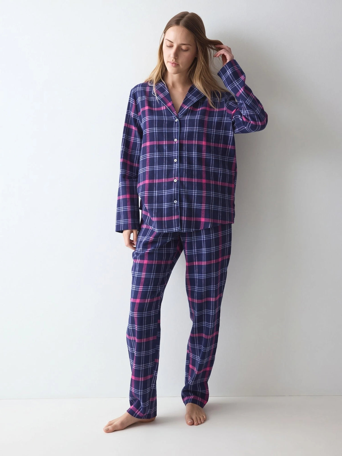 Triumph dames pyjama knoopsluiting - Boyfriend
