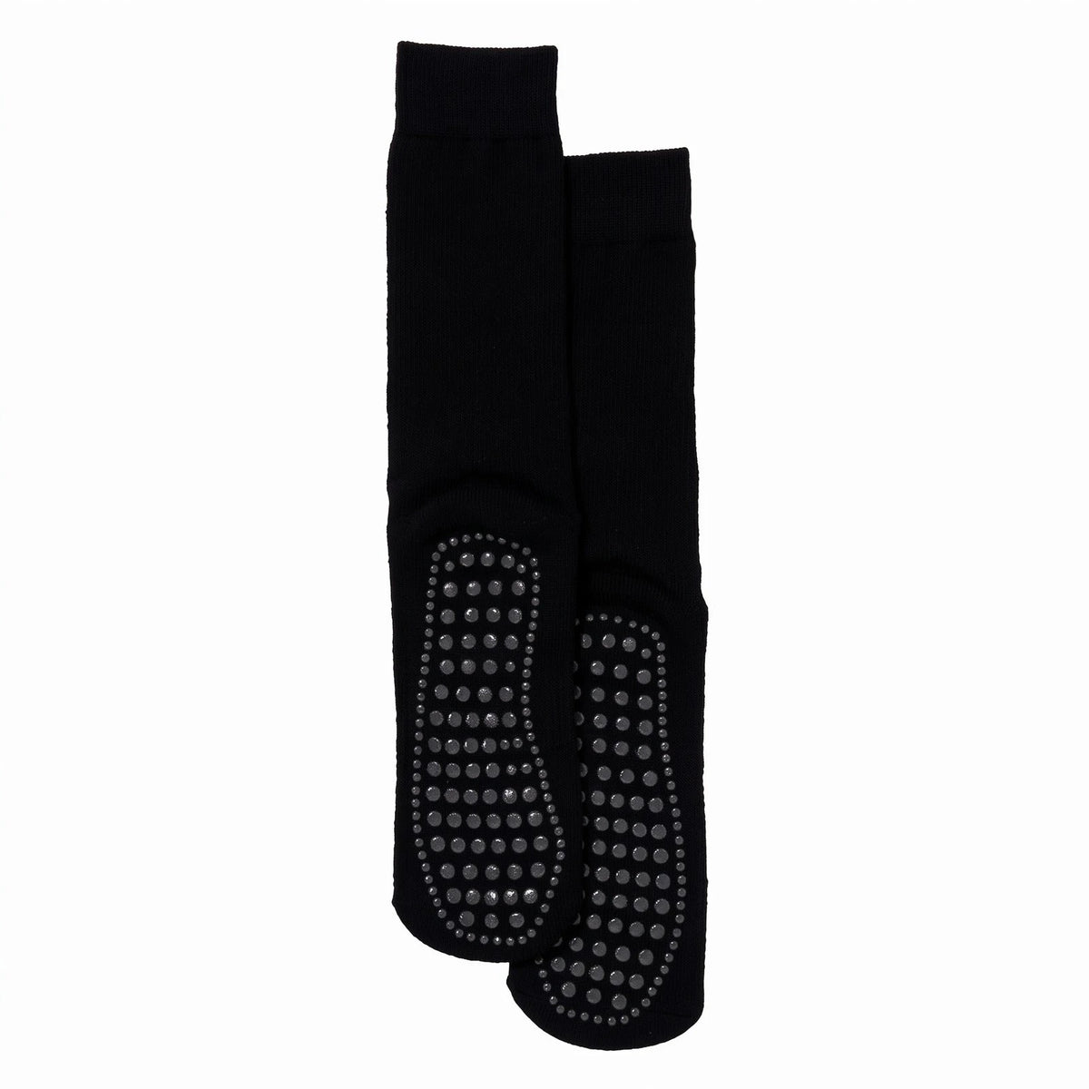 Apollo Apollo 2-paar Heren Anti slip badstof sokken - Slipper sokken - Plain