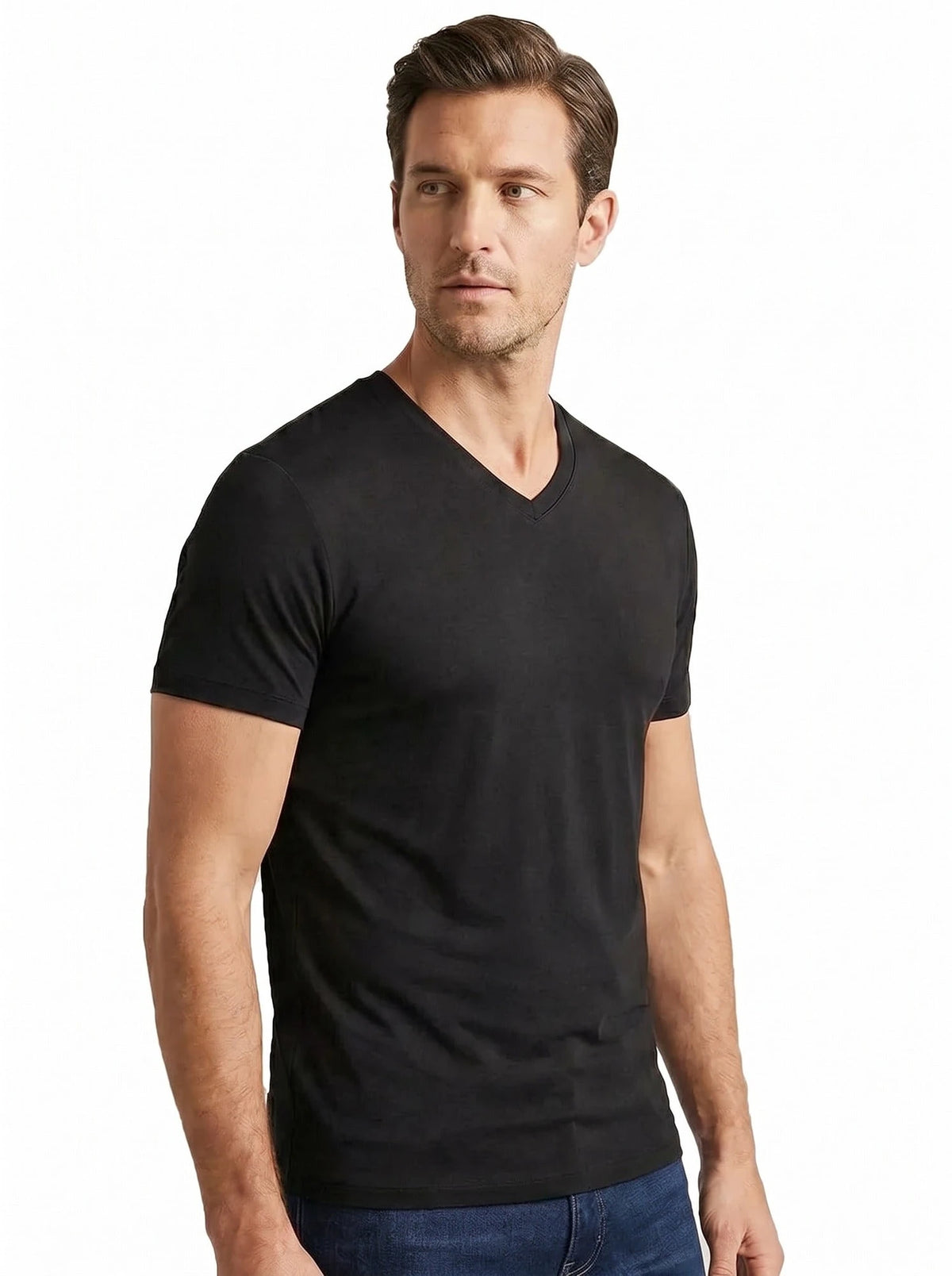Apollo Apollo 2-pack heren T-shirts - Bamboe V-hals