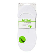 Apollo Apollo 3-paar invisible Footies bamboe - Anti slip