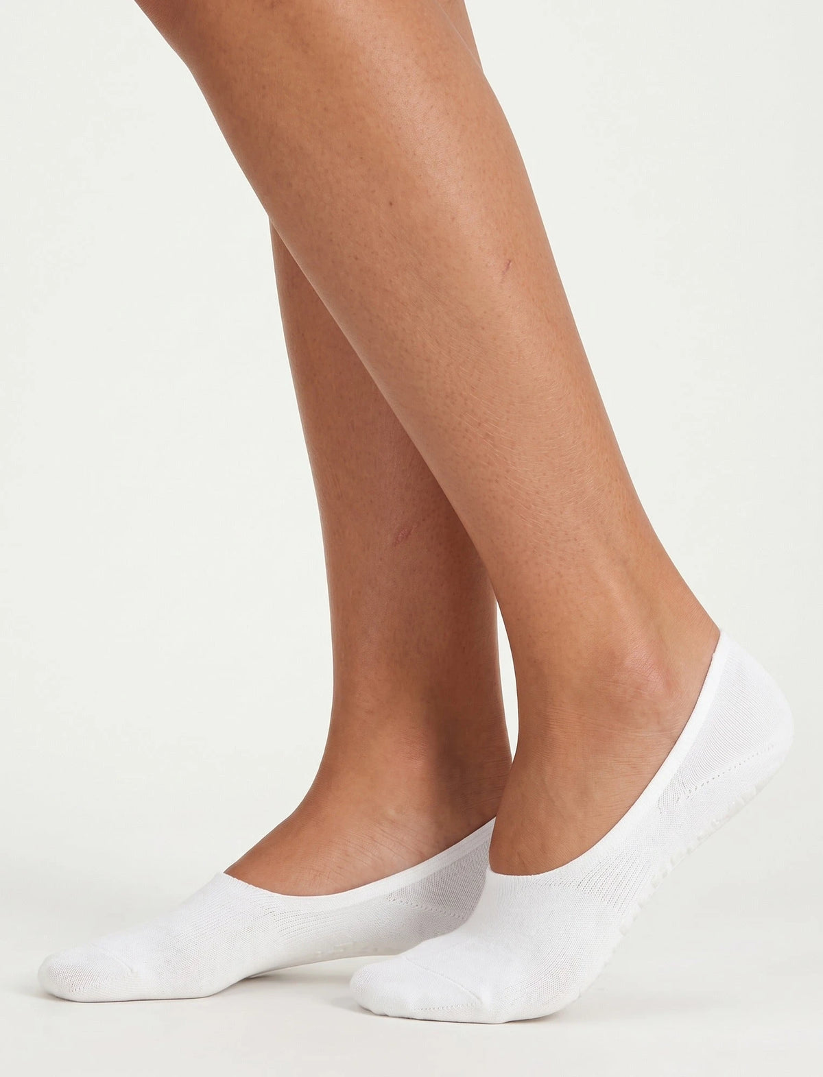Apollo Apollo 3-paar invisible Footies bamboe - Anti slip