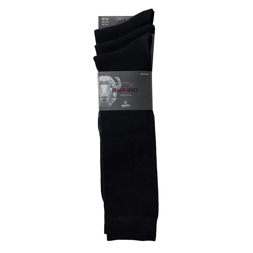 Apollo Apollo 3-paar merino wollen kniekousen
