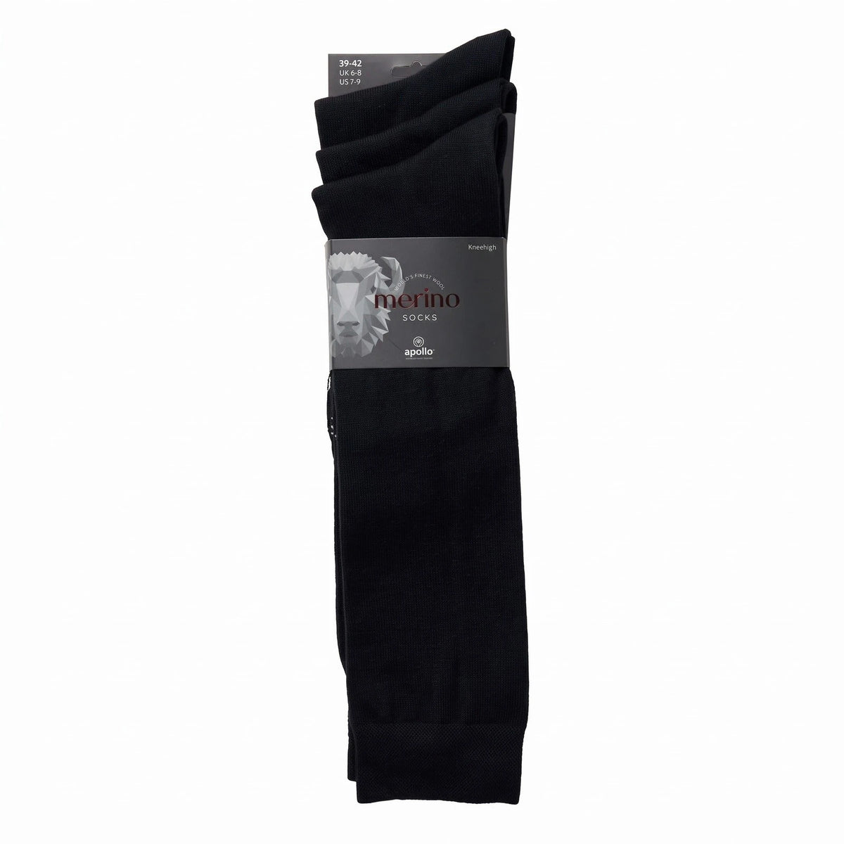 Apollo Apollo 3-paar merino wollen kniekousen