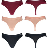 Apollo Apollo 3-pack dames string bamboe