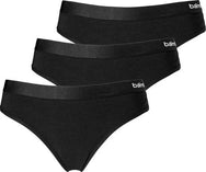 Apollo Apollo 3-pack dames string bamboe