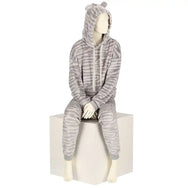 Apollo Apollo dames huispak Fleece - Loungeset - Zebra/Leopard