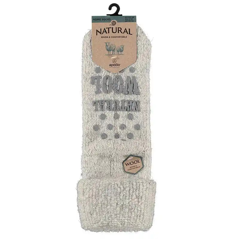 Apollo Apollo warme anti slip huissokken - Bedsokken dames en heren