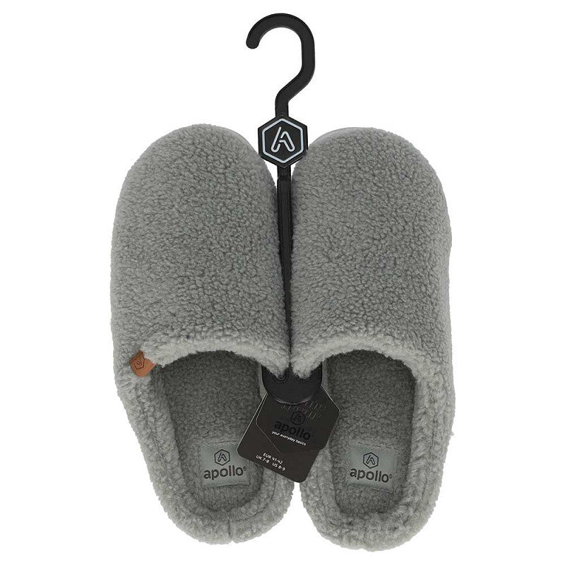 Apollo Apollo warme teddy heren slippers - pantoffels