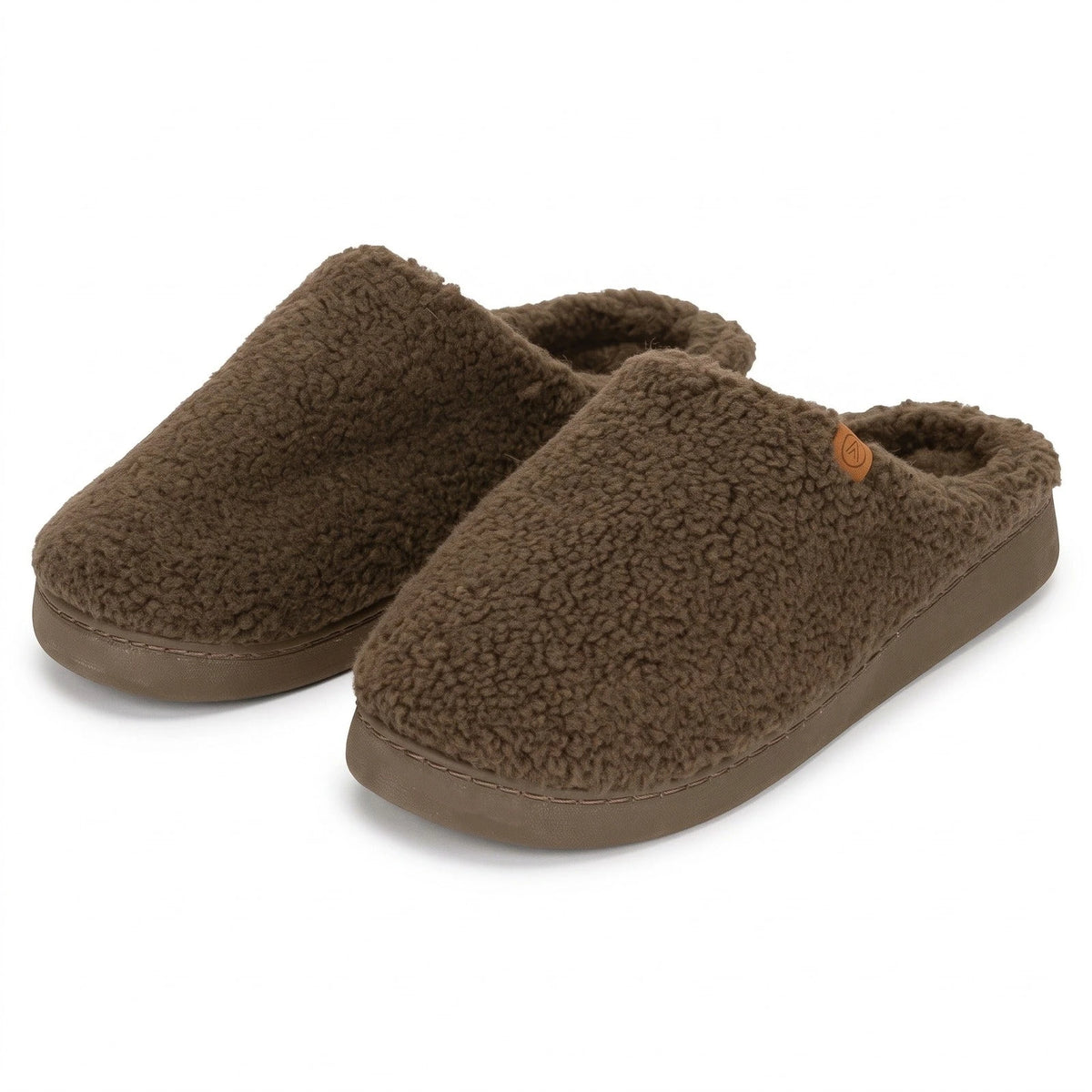 Apollo Apollo warme teddy heren slippers - pantoffels