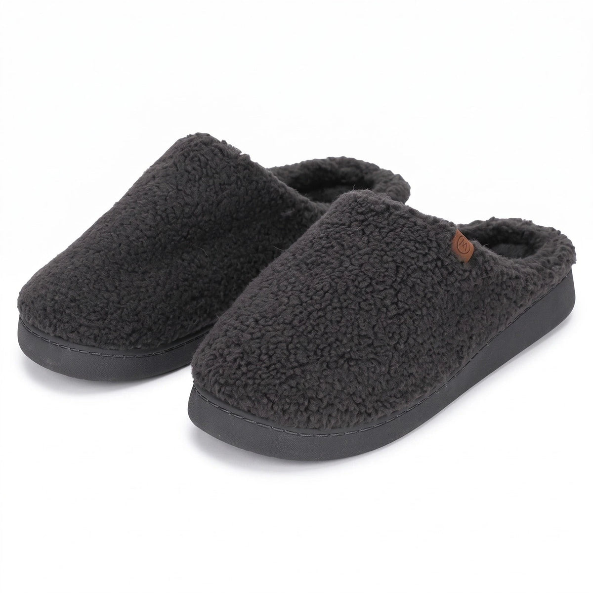 Apollo Apollo warme teddy heren slippers - pantoffels