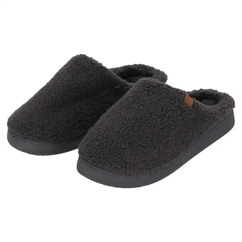 Apollo Apollo warme teddy heren slippers - pantoffels