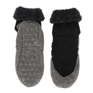 Apollo Apollo warme wollen slofsokken - Anti slip huissokken