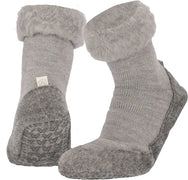 Apollo Apollo warme wollen slofsokken - Anti slip huissokken