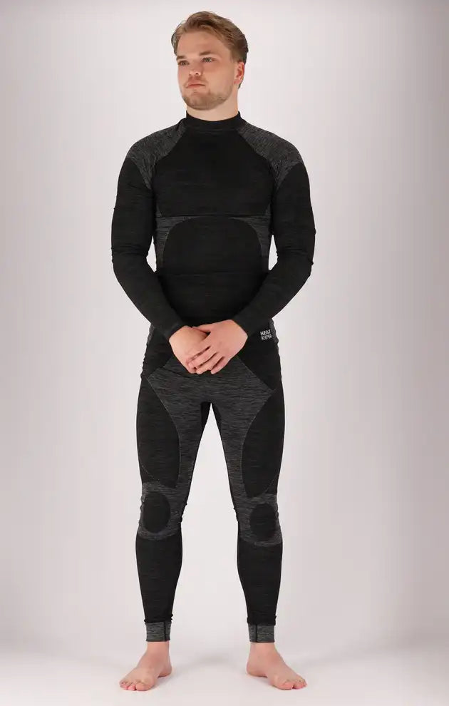 Apollo Heatkeeper Thermobroek heren - Zwart - Techno